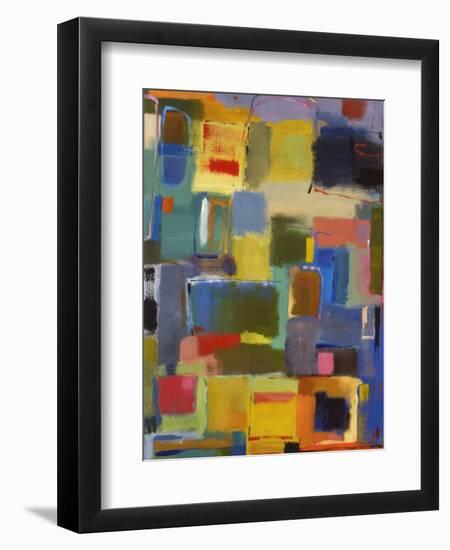 Color Essay with Sea Green-Kim Parker-Framed Giclee Print