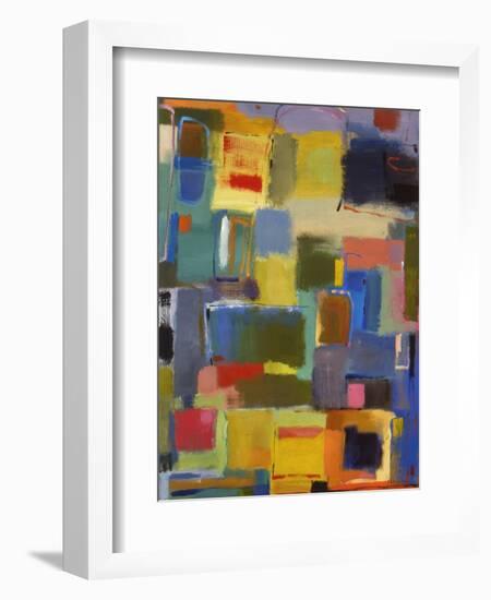 Color Essay with Sea Green-Kim Parker-Framed Giclee Print