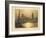 Color Etching of Westminster-null-Framed Giclee Print