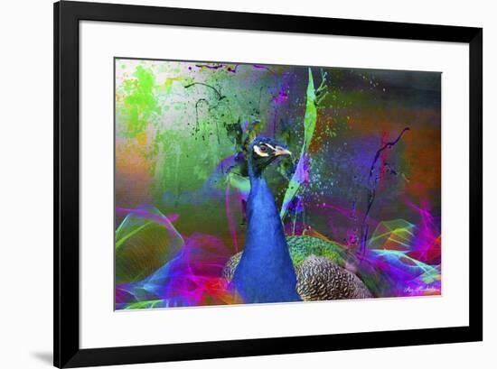 Color Explosion Cm7-Ata Alishahi-Framed Giclee Print