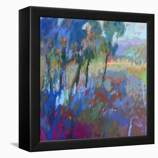 Color Field 44-Jane Schmidt-Framed Stretched Canvas