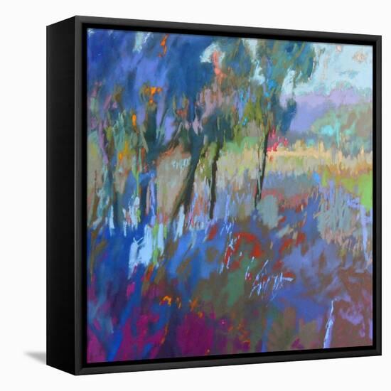 Color Field 44-Jane Schmidt-Framed Stretched Canvas