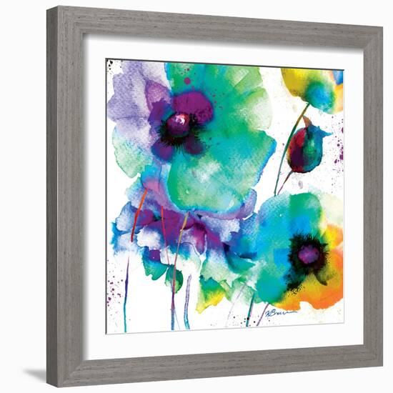 Color Flowers-Victoria Brown-Framed Art Print