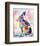 Color Hare-Sarah Stribbling-Framed Art Print