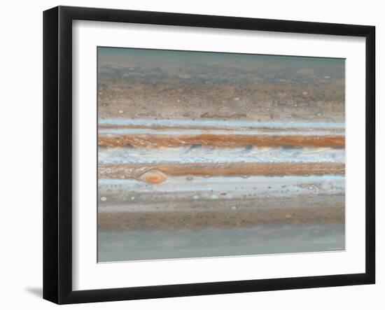 Color Map of Jupiter-Stocktrek Images-Framed Photographic Print