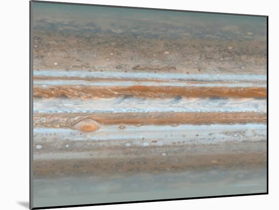 Color Map of Jupiter-Stocktrek Images-Mounted Photographic Print