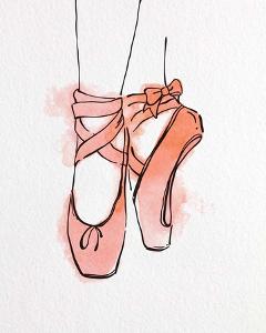Ballet Dance Shoes Art Prints Paintings Posters Wall Art Art Com Ballet began in italy in the 15th century. ballet dance shoes art prints