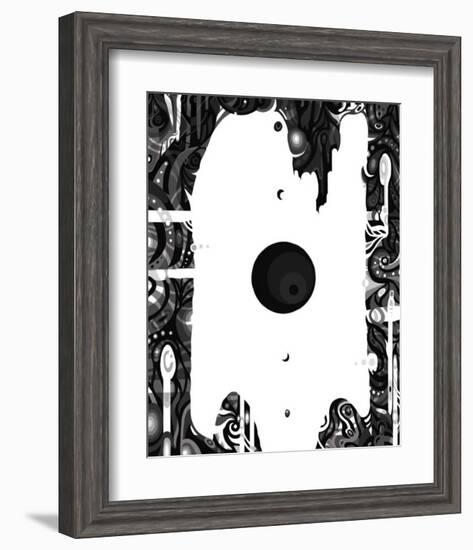 Color Melody: All Silent at Night and the Beauty of the Darkness-Kyo Nakayama-Framed Giclee Print