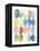 Color Melt I-Victoria Borges-Framed Stretched Canvas