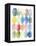 Color Melt I-Victoria Borges-Framed Stretched Canvas