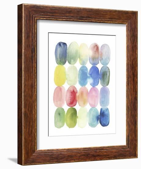 Color Melt I-Victoria Borges-Framed Premium Giclee Print