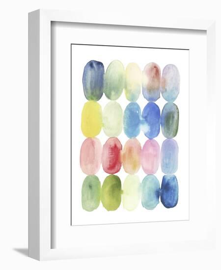 Color Melt I-Victoria Borges-Framed Premium Giclee Print