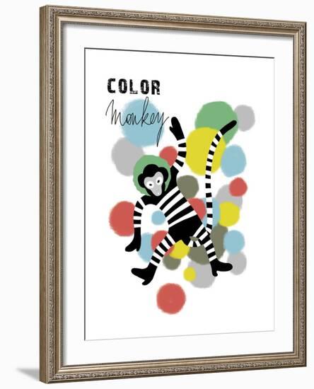 Color Monkey-Laure Girardin-Vissian-Framed Giclee Print