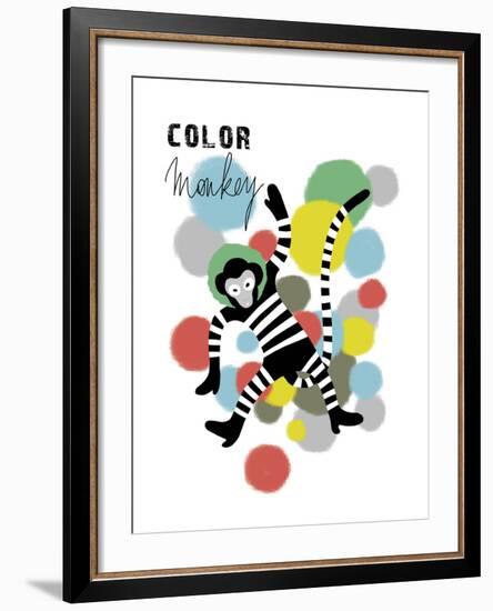 Color Monkey-Laure Girardin-Vissian-Framed Giclee Print