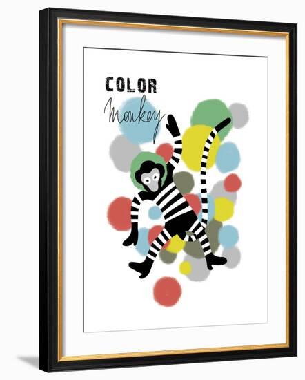 Color Monkey-Laure Girardin-Vissian-Framed Giclee Print