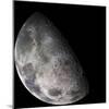 Color Mosaic of the Earth's Moon-null-Mounted Photographic Print