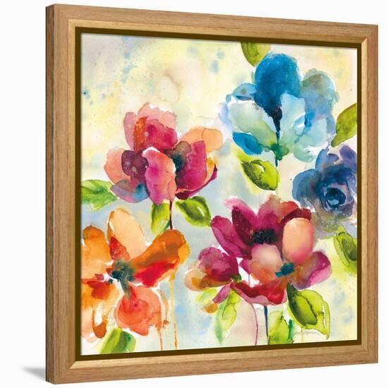 Color My World II-Carol Robinson-Framed Stretched Canvas