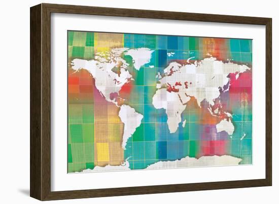 Color My World-Tandi Venter-Framed Art Print