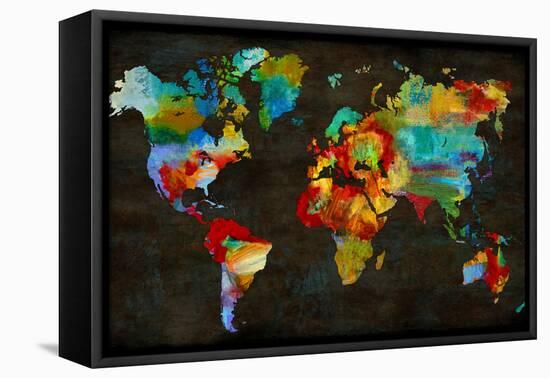 Color My World-Russell Brennan-Framed Stretched Canvas