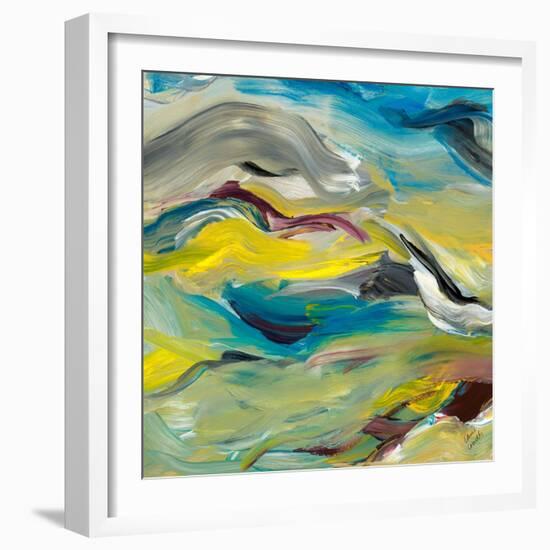 Color of Cadence Square II-Lanie Loreth-Framed Art Print