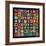 Color of Squares-Wassily Kandinsky-Framed Premium Giclee Print