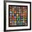 Color of Squares-Wassily Kandinsky-Framed Premium Giclee Print