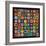 Color of Squares-Wassily Kandinsky-Framed Premium Giclee Print