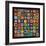 Color of Squares-Wassily Kandinsky-Framed Premium Giclee Print