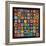 Color of Squares-Wassily Kandinsky-Framed Premium Giclee Print