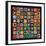 Color of Squares-Wassily Kandinsky-Framed Premium Giclee Print