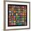 Color of Squares-Wassily Kandinsky-Framed Premium Giclee Print