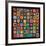 Color of Squares-Wassily Kandinsky-Framed Premium Giclee Print