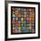 Color of Squares-Wassily Kandinsky-Framed Premium Giclee Print