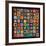 Color of Squares-Wassily Kandinsky-Framed Premium Giclee Print