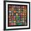 Color of Squares-Wassily Kandinsky-Framed Premium Giclee Print