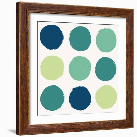 Color Pattern-Magnia-Framed Art Print