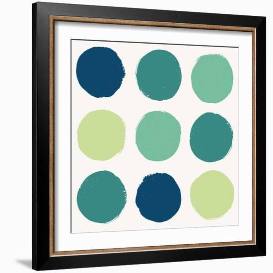 Color Pattern-Magnia-Framed Art Print