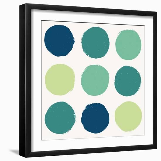 Color Pattern-Magnia-Framed Art Print