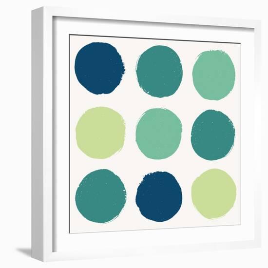 Color Pattern-Magnia-Framed Art Print