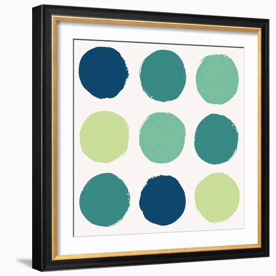 Color Pattern-Magnia-Framed Art Print