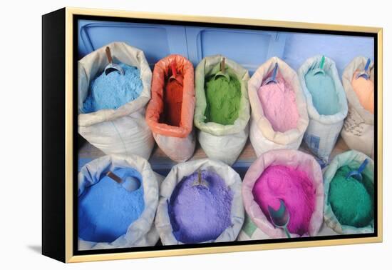 Color Pigment Bags-null-Framed Premier Image Canvas