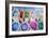 Color Pigment Bags-null-Framed Giclee Print