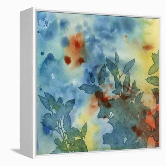 Color Play II-Megan Meagher-Framed Stretched Canvas