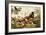 Color Print of Birds Feasting on a Fruit Pie-null-Framed Giclee Print