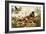 Color Print of Birds Feasting on a Fruit Pie-null-Framed Giclee Print