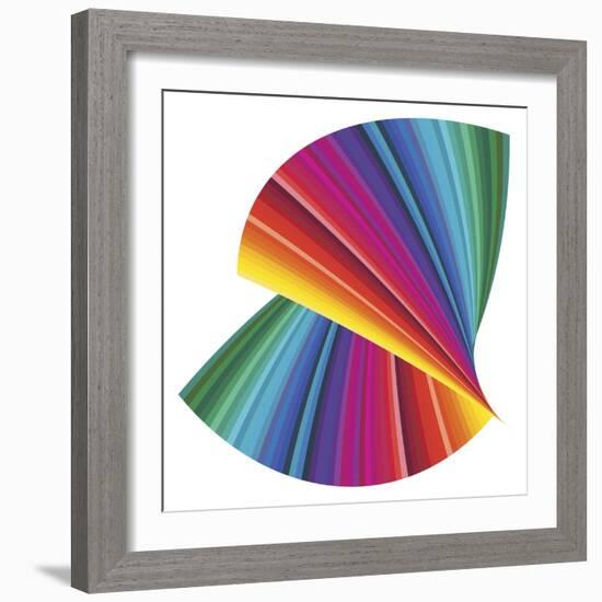 Color Range-Sangoiri-Framed Art Print