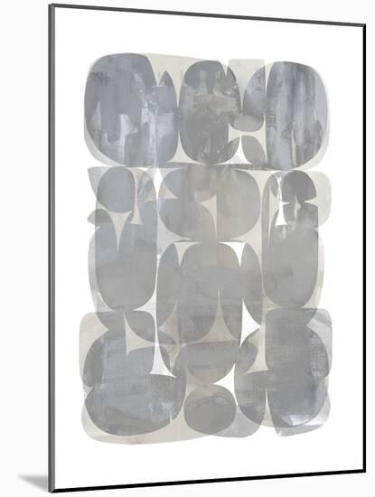 Color Rocks Gray, 2024-David Moore-Mounted Art Print