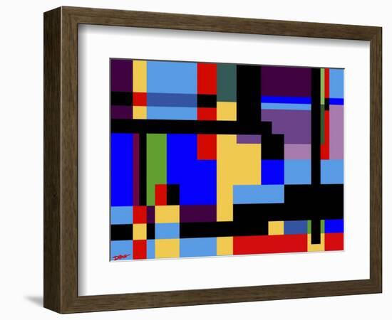 Color Stack-Diana Ong-Framed Giclee Print