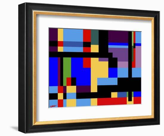 Color Stack-Diana Ong-Framed Giclee Print