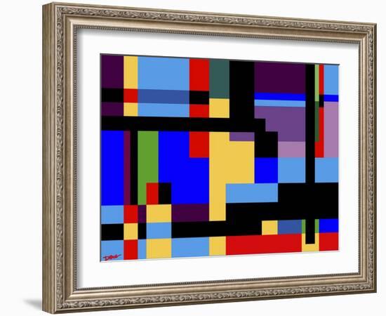 Color Stack-Diana Ong-Framed Giclee Print